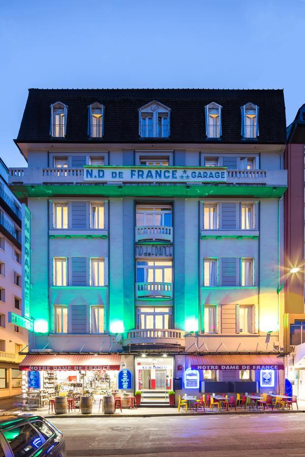 Hotel Notre Dame De France Lourdes Exteriör bild